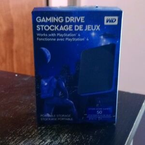 2TB Gaming drive for PlayStation 4 console.